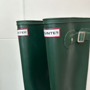 Free People x Hunter Wellies Tall Rain Boots
